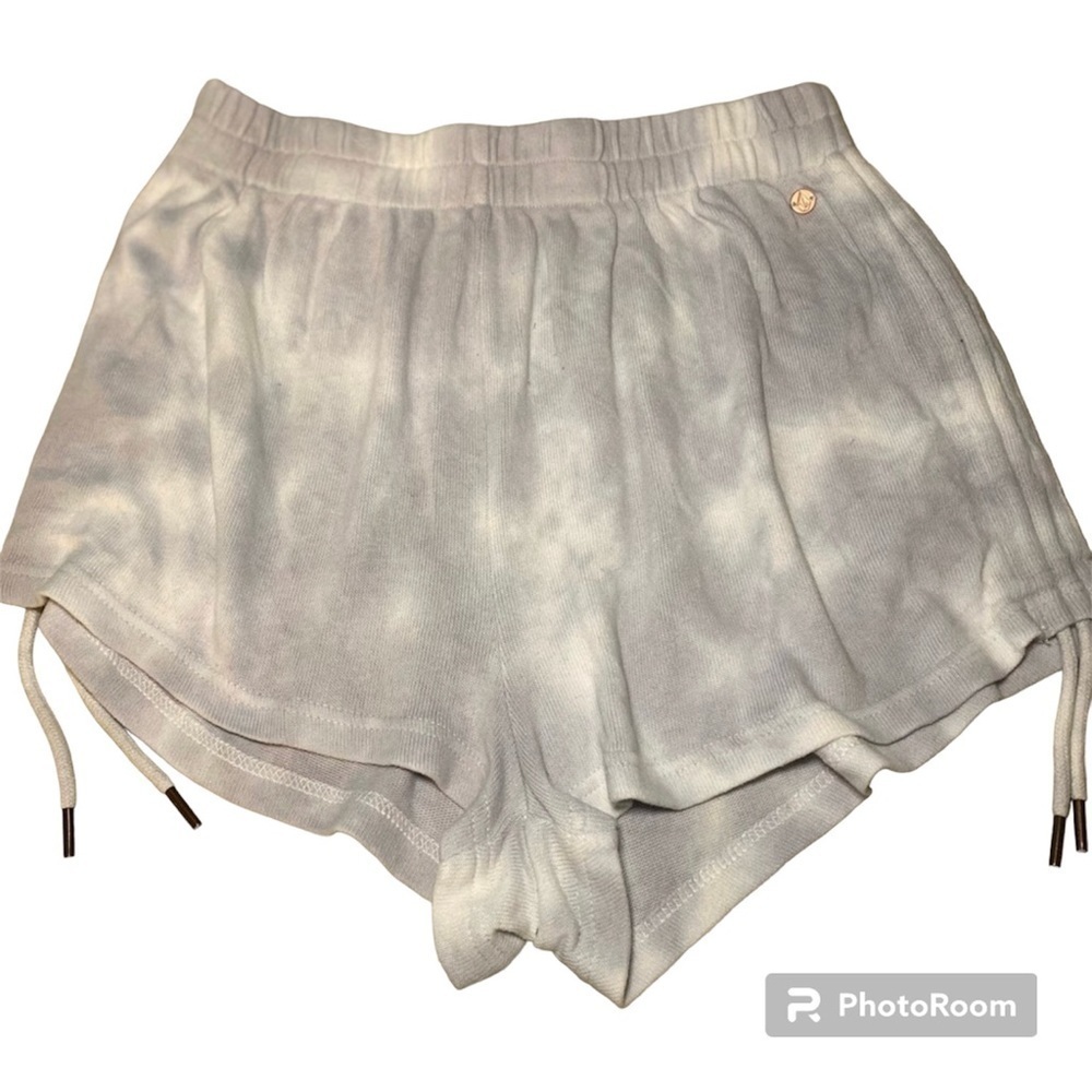 Volcom shorts, size S,lounger or sport. Cotton Tie-dyed print, gray &Violet